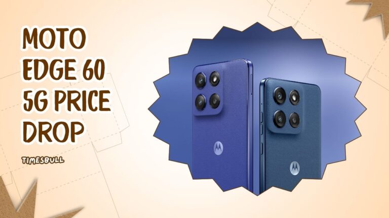 Motorola Edge 60 5G with Large Display Up to 22% Discount from Flipkart BBD Sale 2025