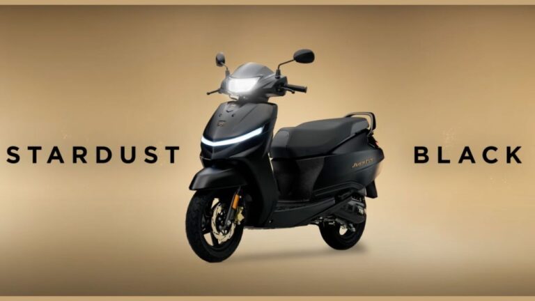 TVS Jupiter Stardust Black Edition: A Great Combo of Style and Technology, Know Its Special Price and Features