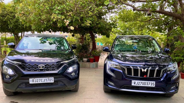 Tata Harrier EV vs Mahindra XUV700 EV – Range, Features, and Performance Compared