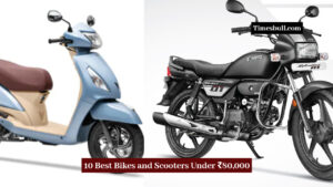 10 Best Bikes and Scooters Under ₹80,000