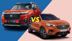 2025 Honda Elevate EV Vs MG ZS EV