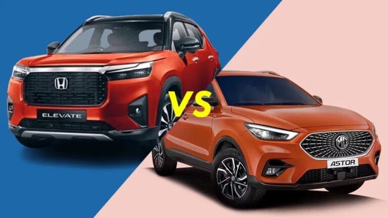 2025 Honda Elevate EV Vs MG ZS EV
