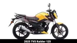 2025 TVS Raider 125: Now Launched with a More Powerful Look and Boost Mode