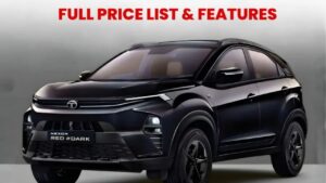 2025 Tata Nexon Red Dark Edition launched: Now with ADAS features and rugged looks, starting at ₹12.44 lakh