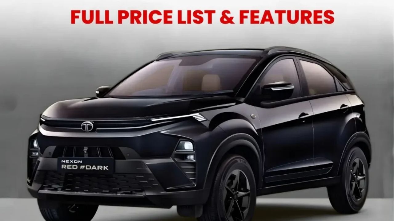 2025 Tata Nexon Red
