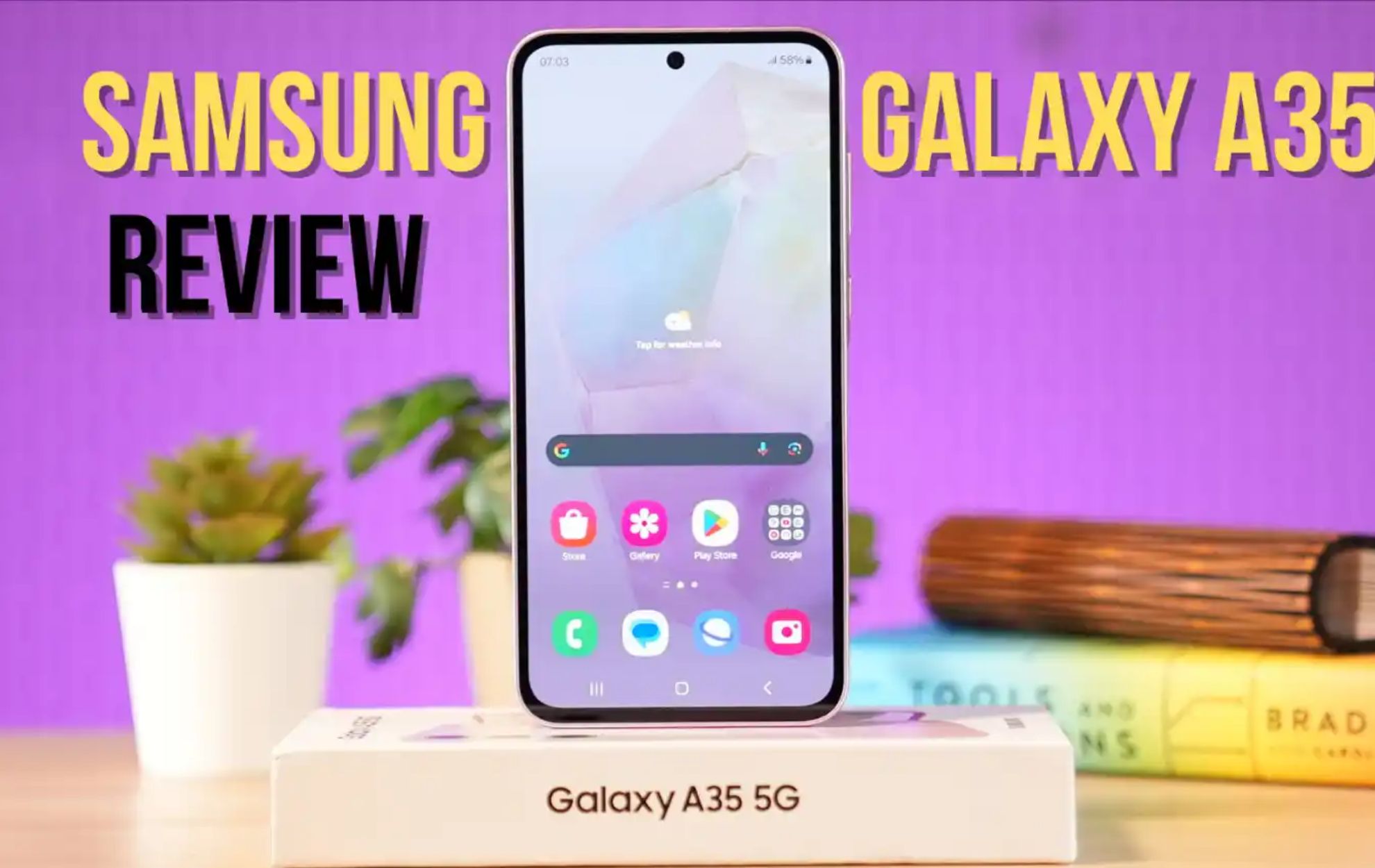Samsung Galaxy A35: Smartphone with...