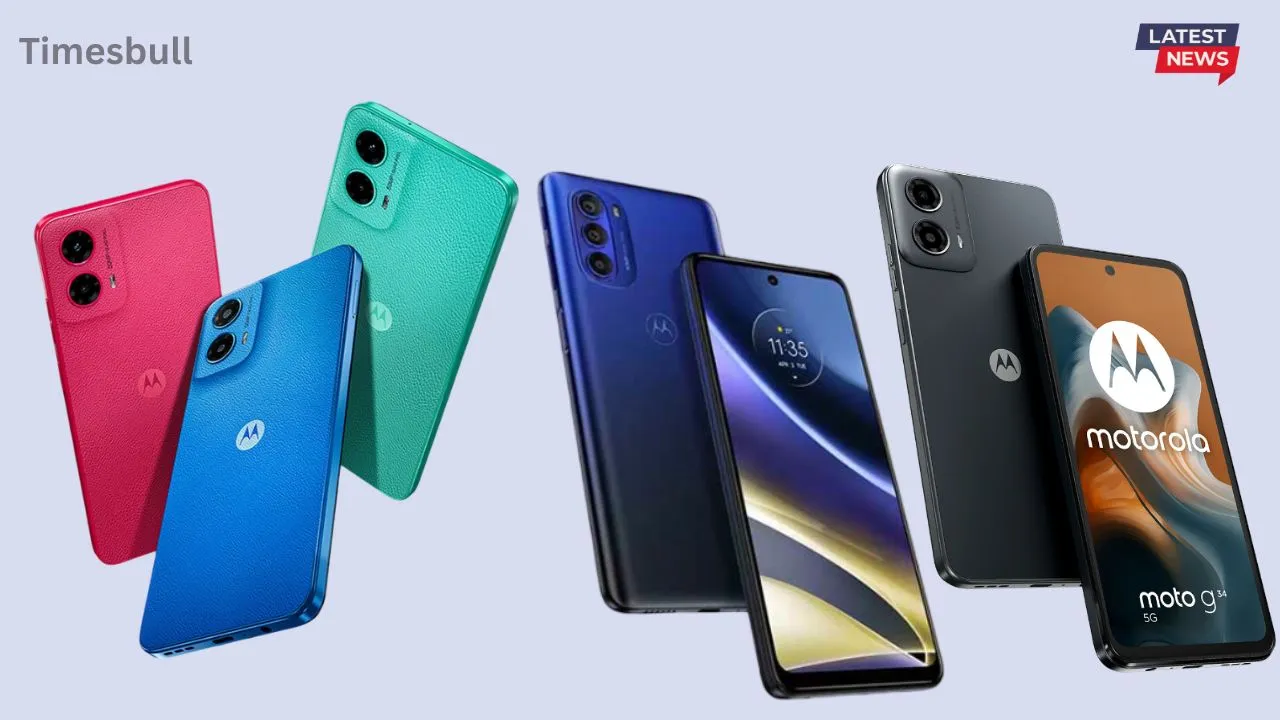 5 Best Motorola 5G Phones Under ₹15,000
