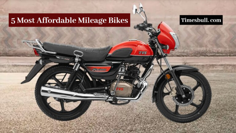 5 Most Affordable Mileage Bikes