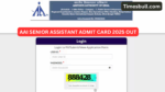 AAI Admit Card 2025 OUT (1)
