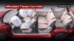 Affordable 7 Seater Cars India