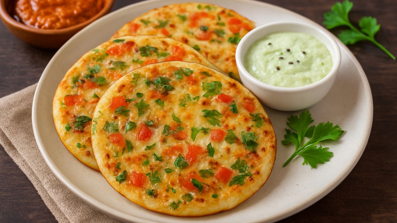 Aloo Lauki Uttapam