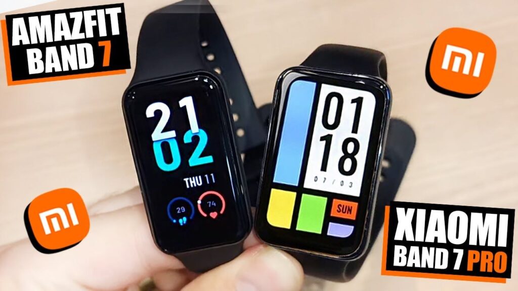 Amazfit Band 7 vs Mi Band 7 Pro