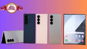 Amazon Drops Galaxy Z Fold6 Price By ₹55,000