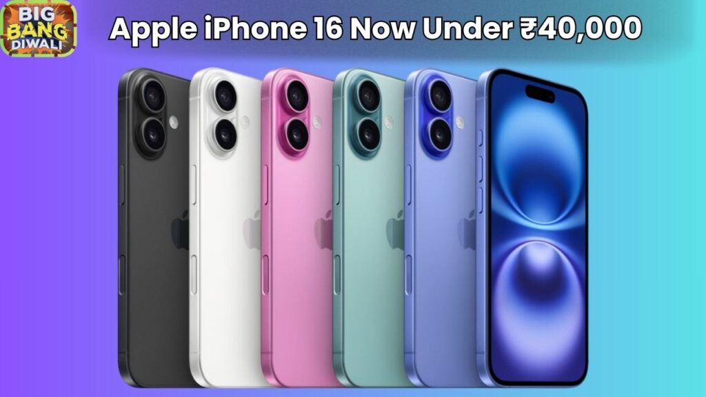 Apple iPhone 16 Now Under ₹40000