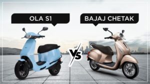 Bajaj Chetak EV Vs Ola S1 Air : Performance, Features, And Range Compared