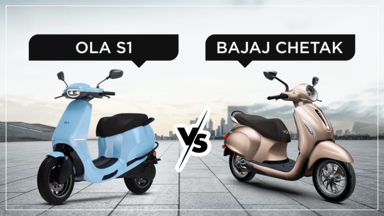 Bajaj Chetak EV Vs Ola...