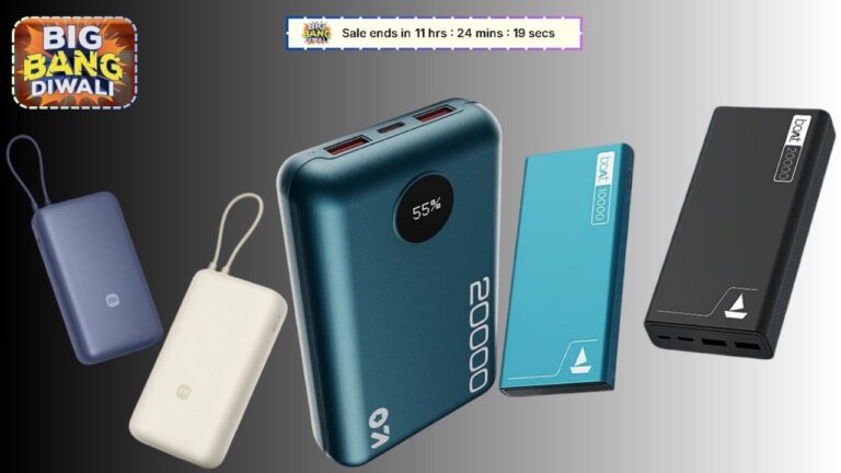 Best 20000 mAh Power Banks with up to 33W Fast Charging & up to 73% Discount in Flipkart Sale