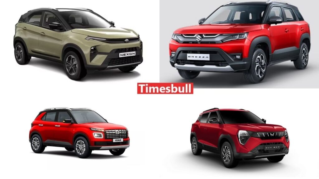 Best Compact SUVs in India 2025 – From Tata Nexon to Maruti Brezza