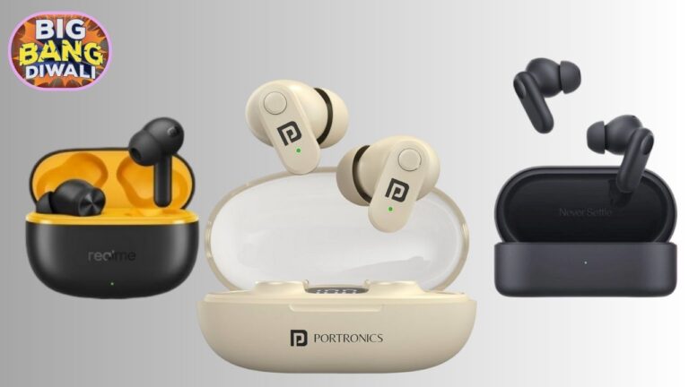 Best Earbuds with up to 70% Discount in Flipkart Big Bang Diwali Sale – Realme, OnePlus and More