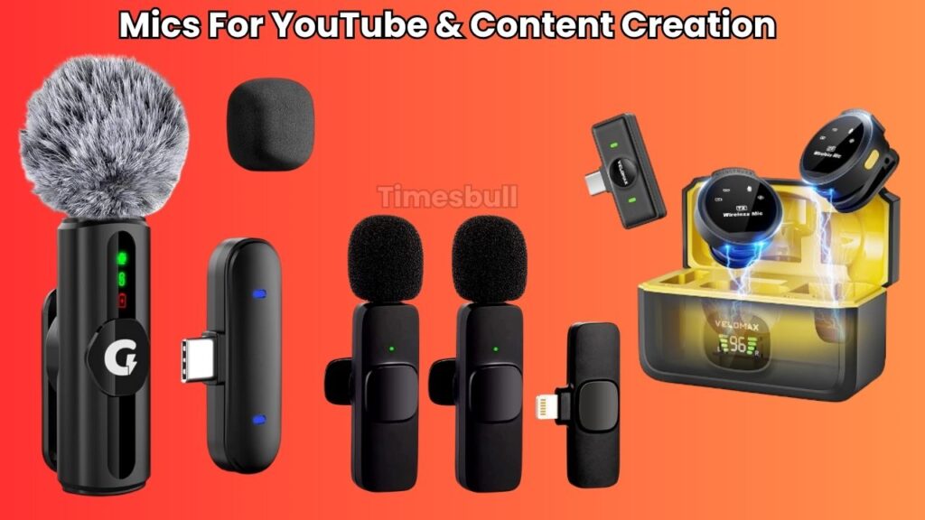 Best Noise Reduction Wireless Mics For YouTube & Content Creation