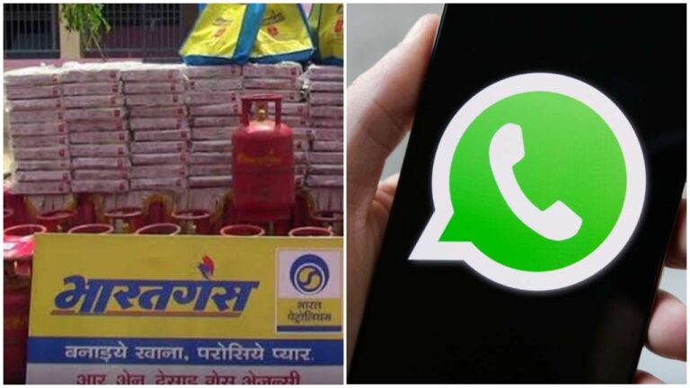 How Bharat Gas customers can book cylinder through WhatsApp? Text on this number