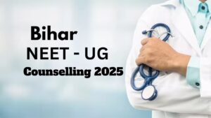 Bihar NEET UG Counselling 2025 – Round 3 Registration Begins, Apply by Oct 9