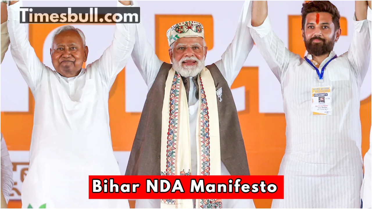 Bihar Nda Manifesto