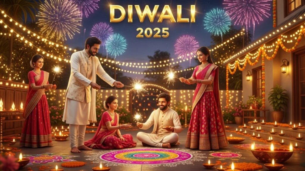 Brighten Your Festival 2025 : Creative DIY Rangoli And Lighting Ideas For a Colorful Home