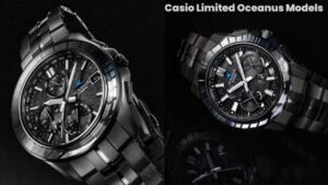 Casio Expands Oceanus Manta Line with Two Moonlit Masterpieces