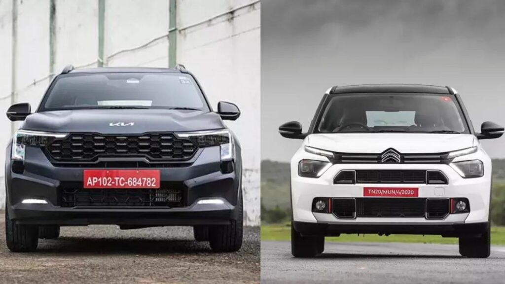 Citroen Basalt vs Kia Sonet