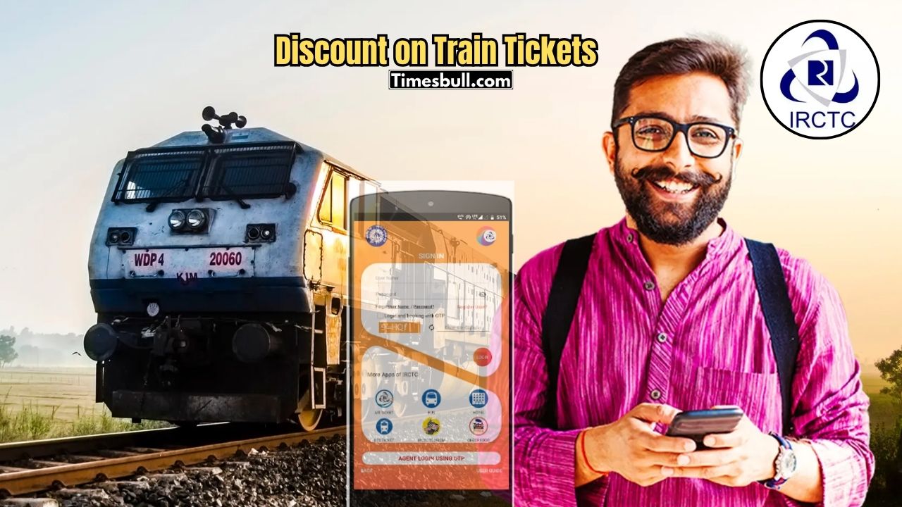 Get 60% Discount on Train...