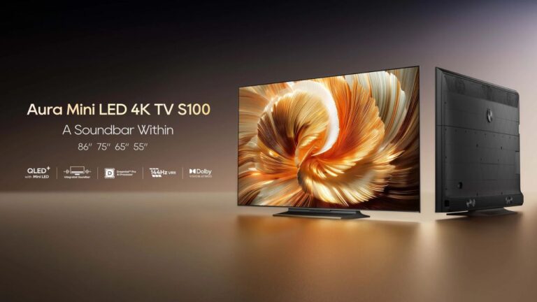 Dreame V3000 Aura 4K Mini LED TVs Unveiled With Stunning Visuals And Premium Design