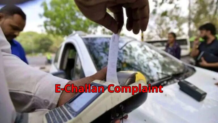 E-Challan Issued Without a Mistake: Learn How to File a Complaint