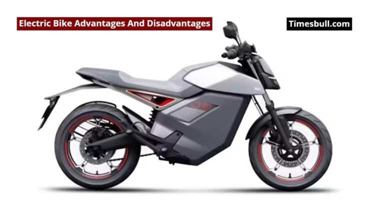 Electric Bike Advantages And Disadvantages