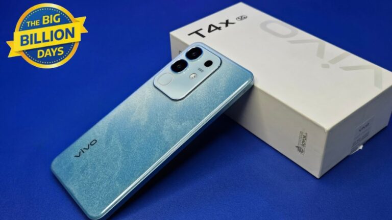 Flipkart Big Sale 2025 : Vivo T4X 5G Price Drops to Rs 13,499 With 25% Discount