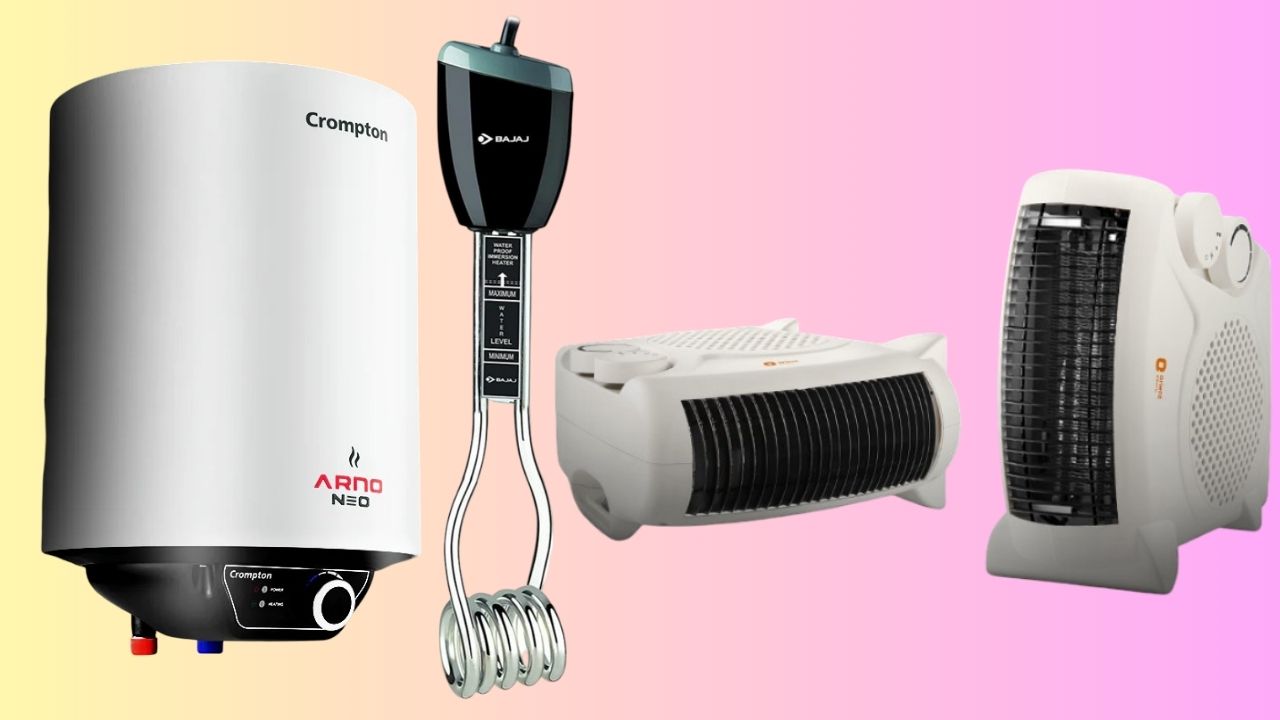 Flipkart Winter Deals Massive Discounts on Geysers, Room Heaters & Immersion Rods