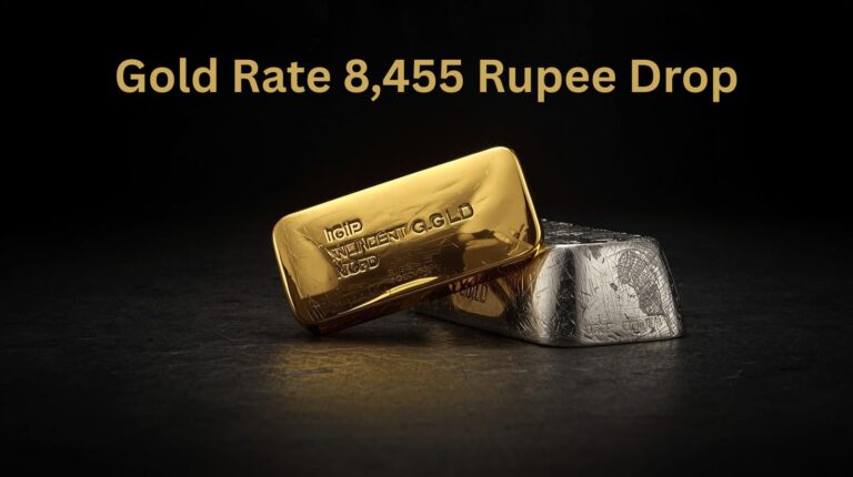 Gold Price Update: Gold Rate 8,455 Rupee Drop in 8 Days Stuns Market, Silver Prices Crash ₹28,000