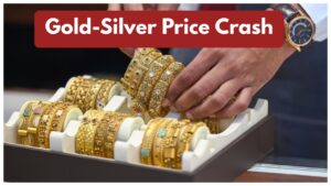 Gold-Silver Price Crash – Gold Down Rs 13,629 & Silver Drops Rs 27,367 from Peak, Check MCX Rate