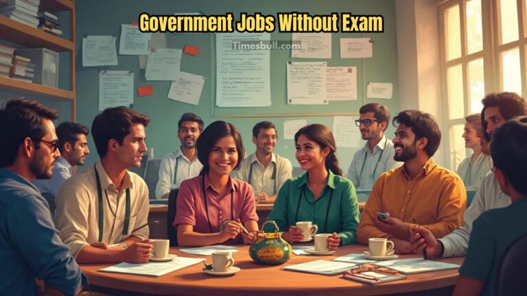 No Exam Needed! Get These 5 Government Jobs and Earn ₹30,000 – Know How