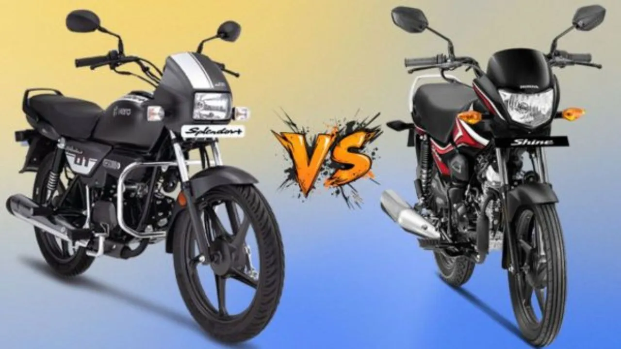 Hero Splendor Vs Honda Shine 100