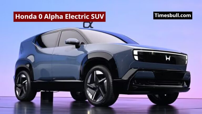 Honda 0 Alpha Electric SUV