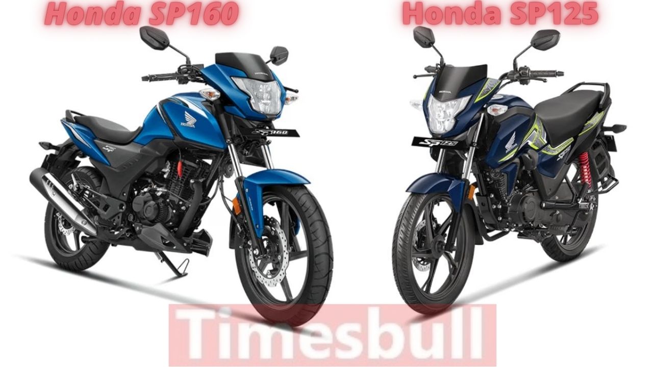 Honda SP125 vs Honda SP160...