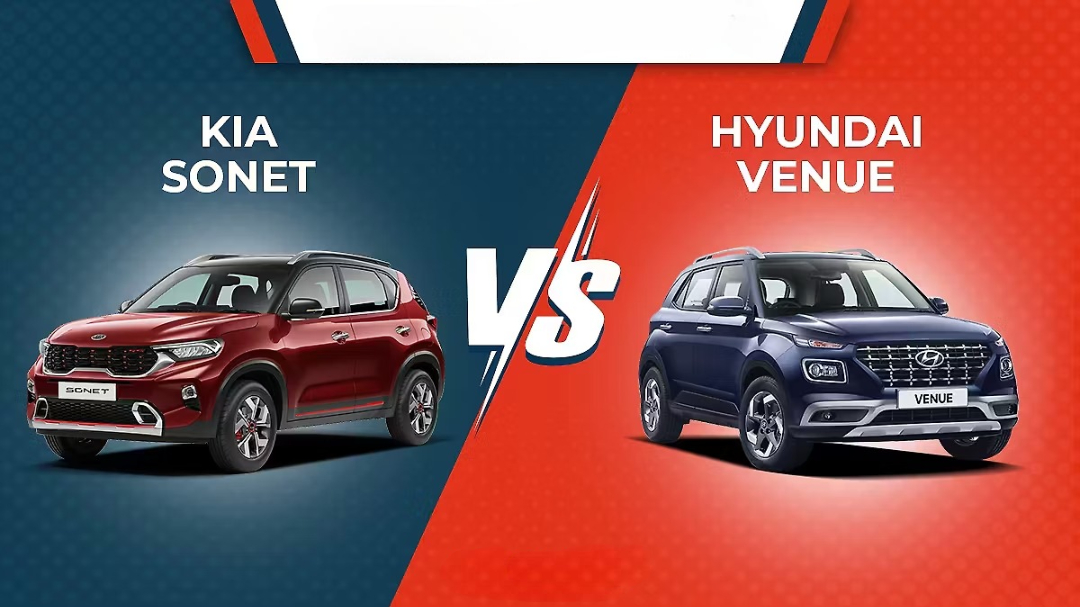 Hyundai Venue Vs Kia Sonet