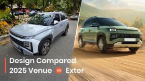 Hyundai Venue vs Exter 2025: Which SUV looks more stylish and premium