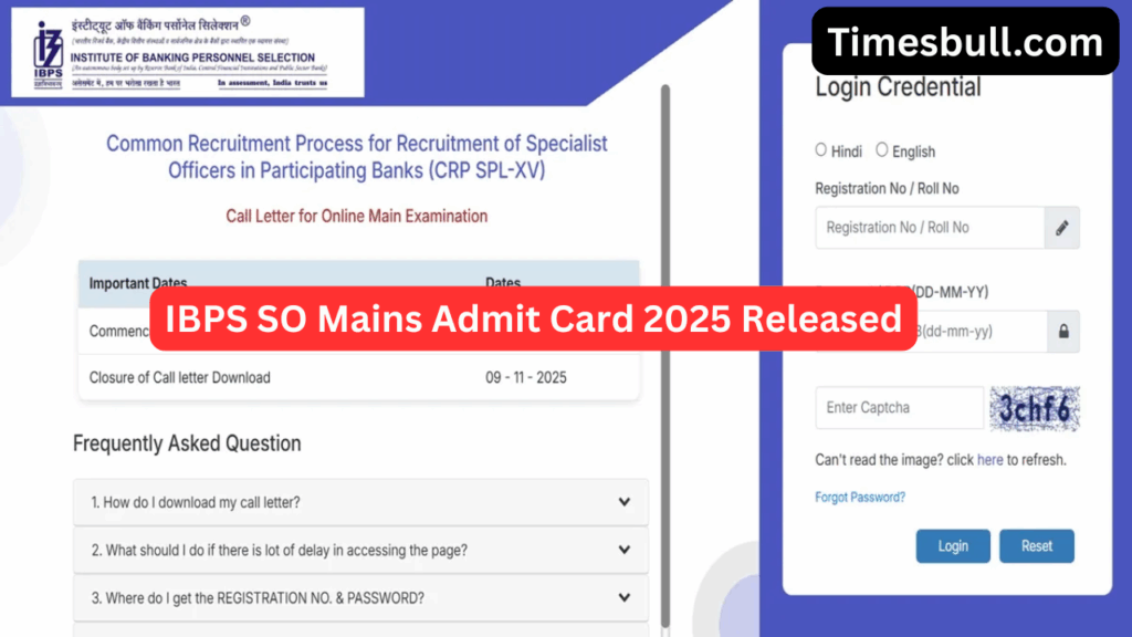 IBPS SO Mains Admit Card 2025 Released! (3)