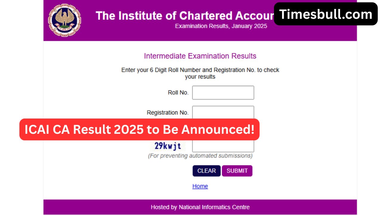 ICAI CA Result 2025 to...