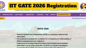 GATE 2026 Registration Apply Pay Late Fee by October 9 at gate2026.iitg.ac.in