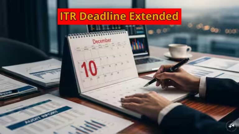 ITR Deadline Extended:  Major relief for taxpayers, File ITR by this date