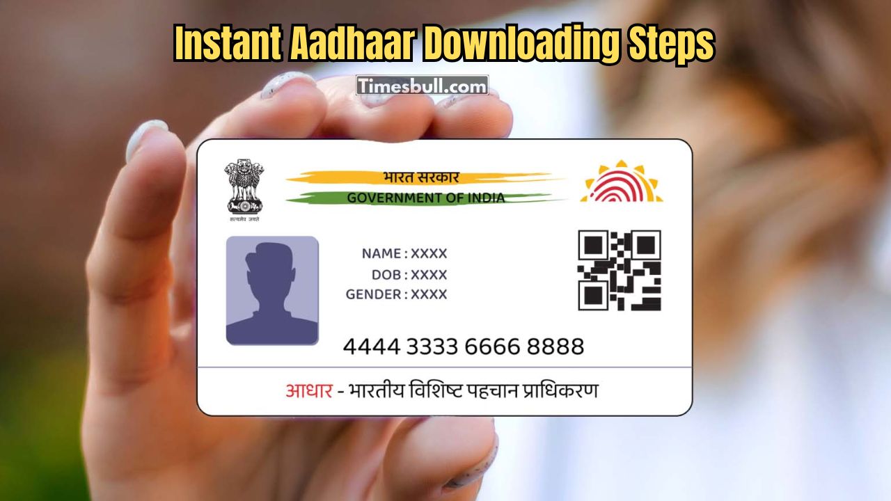 Instant Aadhaar: Download Your Aadhaar...