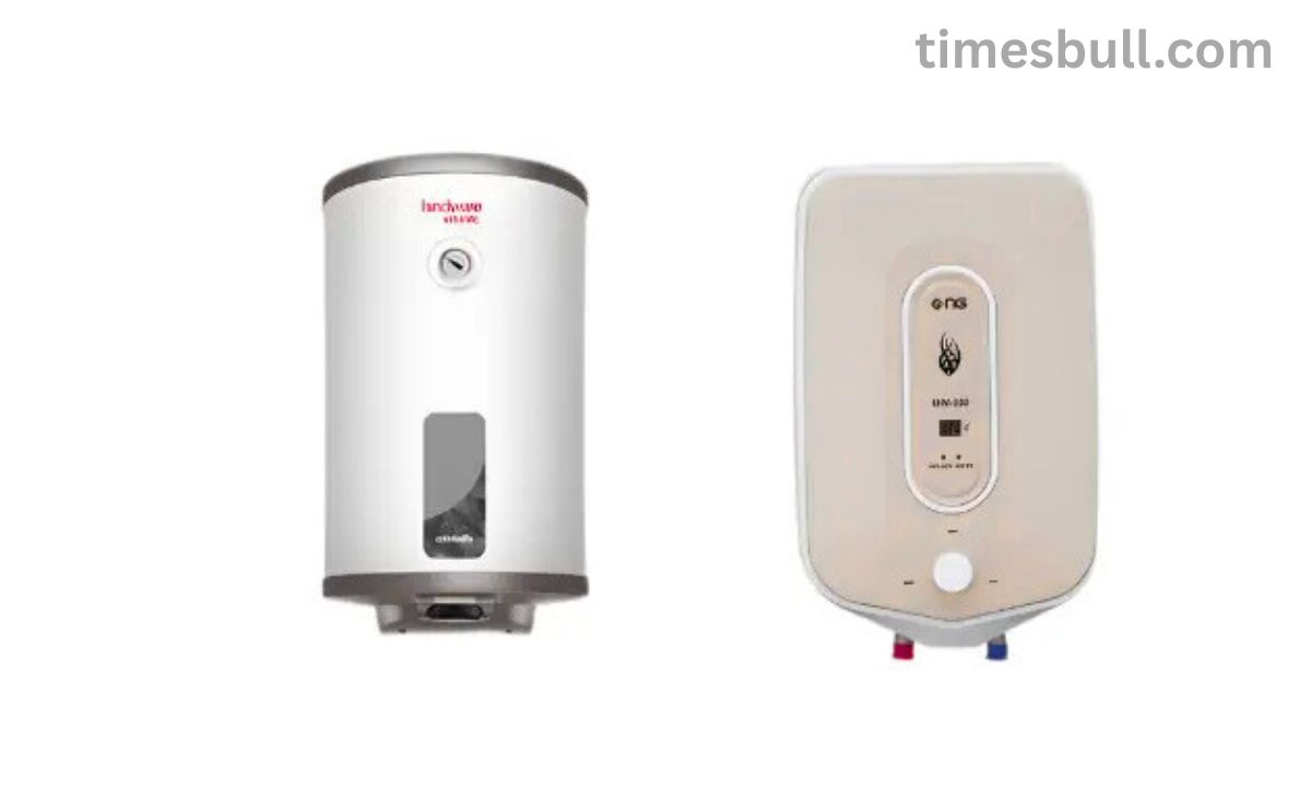 Instant geyser or storage